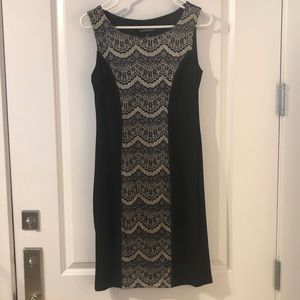 Cynthia Rowley black lace dress